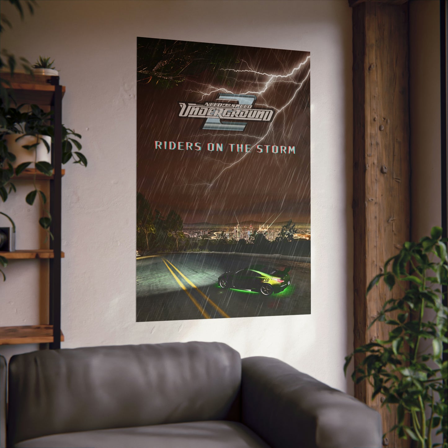 **๐๏ธ NFS Underground 2 "Riders on the Storm" Poster ๐๐**