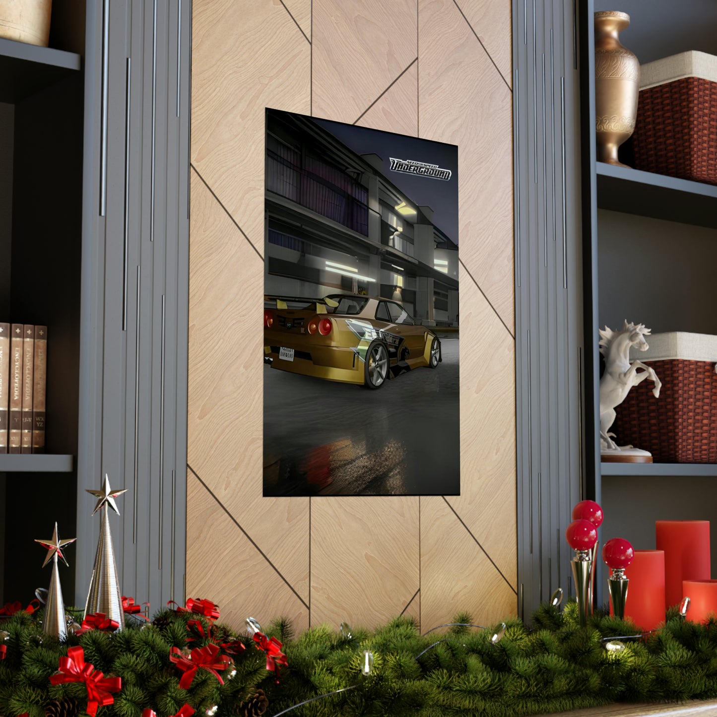 **๐๏ธ NFS Underground 1 Skyline Tribute Poster ๐๐**