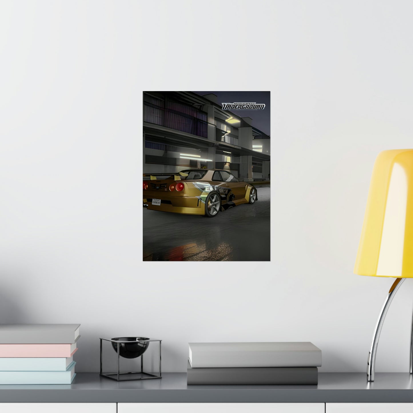 **๐๏ธ NFS Underground 1 Skyline Tribute Poster ๐๐**
