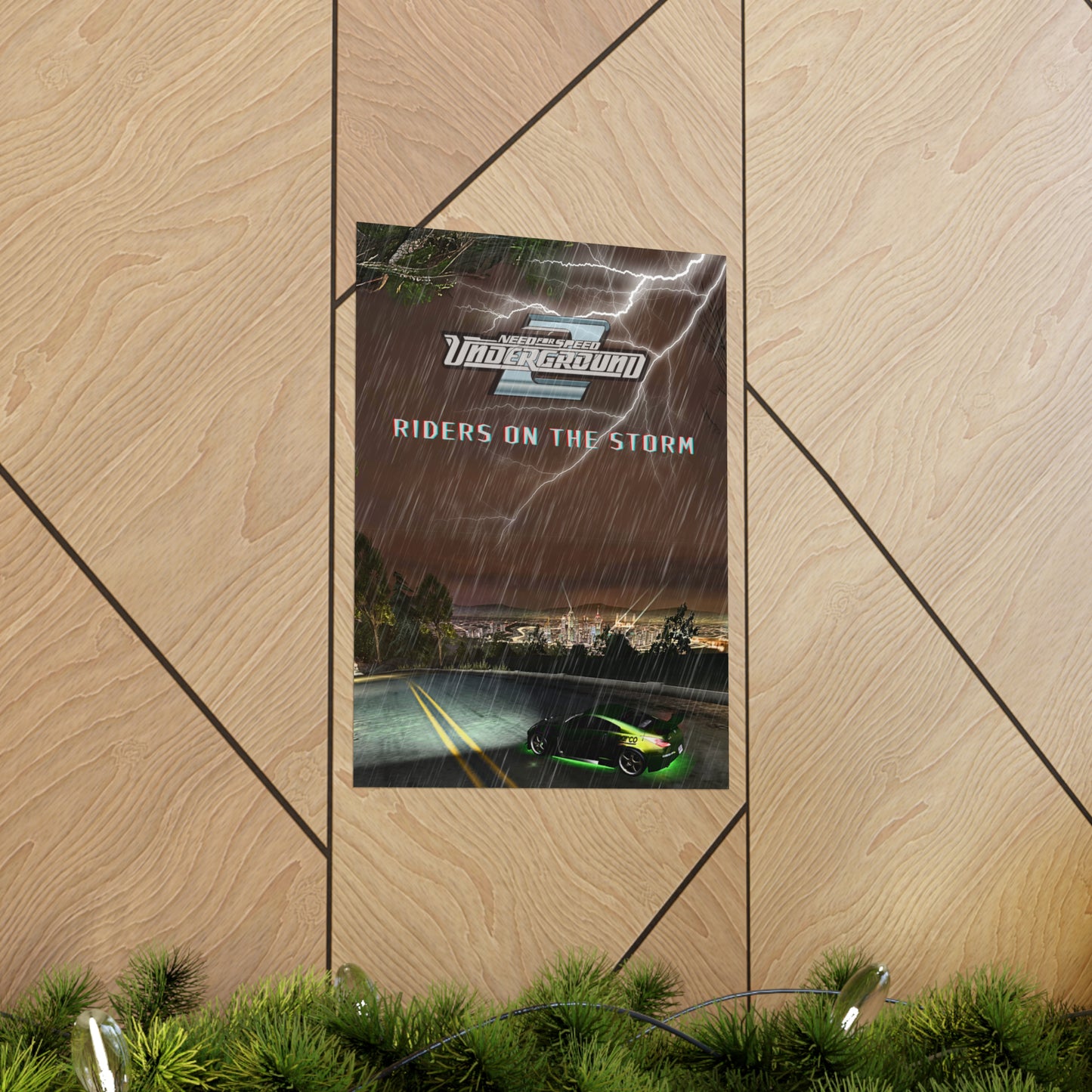 **๐๏ธ NFS Underground 2 "Riders on the Storm" Poster ๐๐**