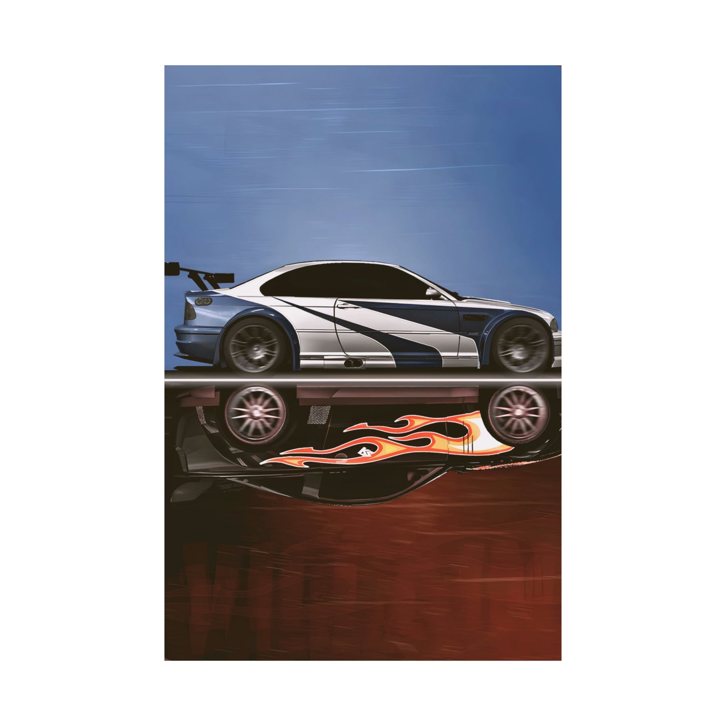 ๐ "Race Wars Legacy: NFS MW '05 Iconic Rides Poster" ๐โจ