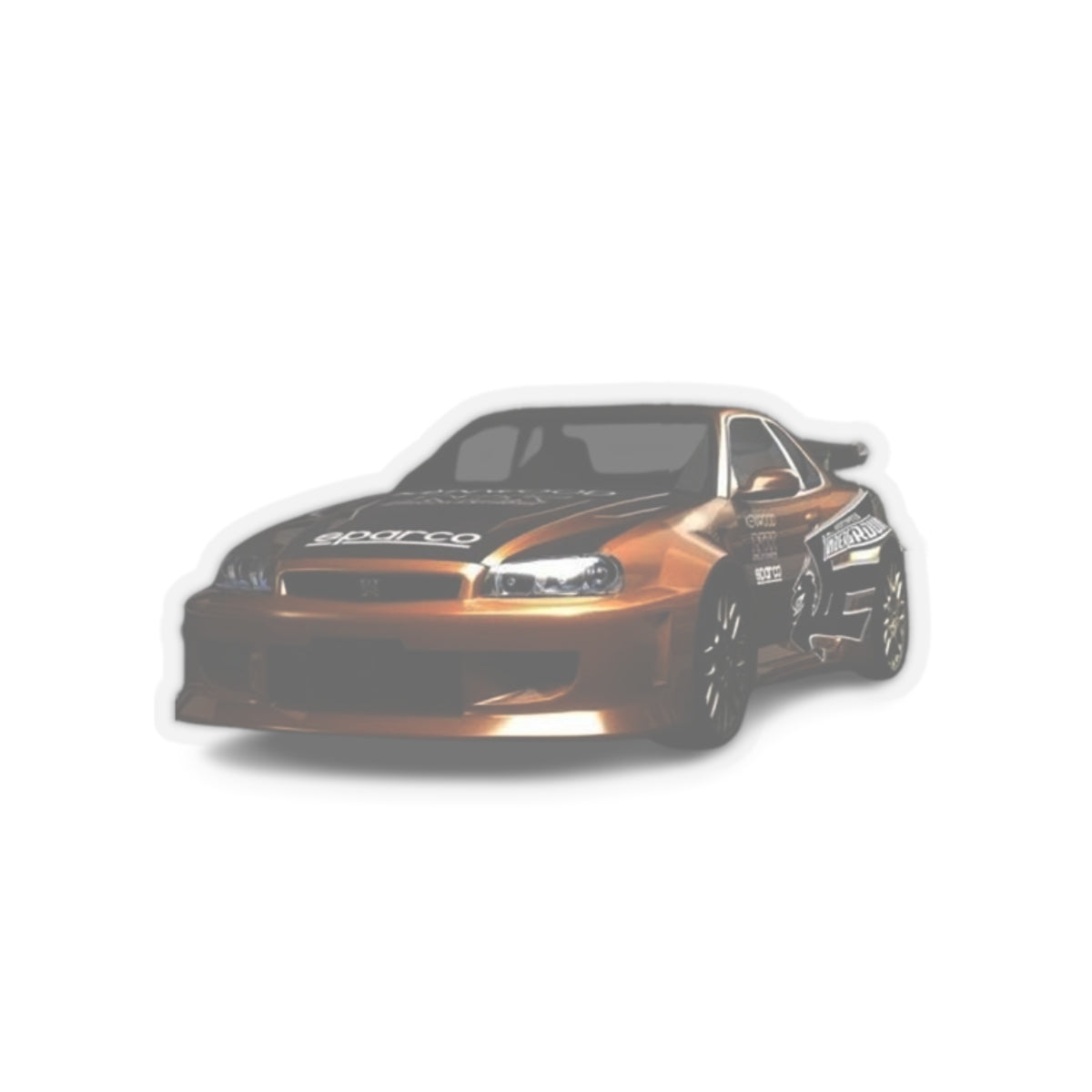 ๐ "Underground Icon: Nissan Skyline GTR Tribute Sticker" ๐โจ