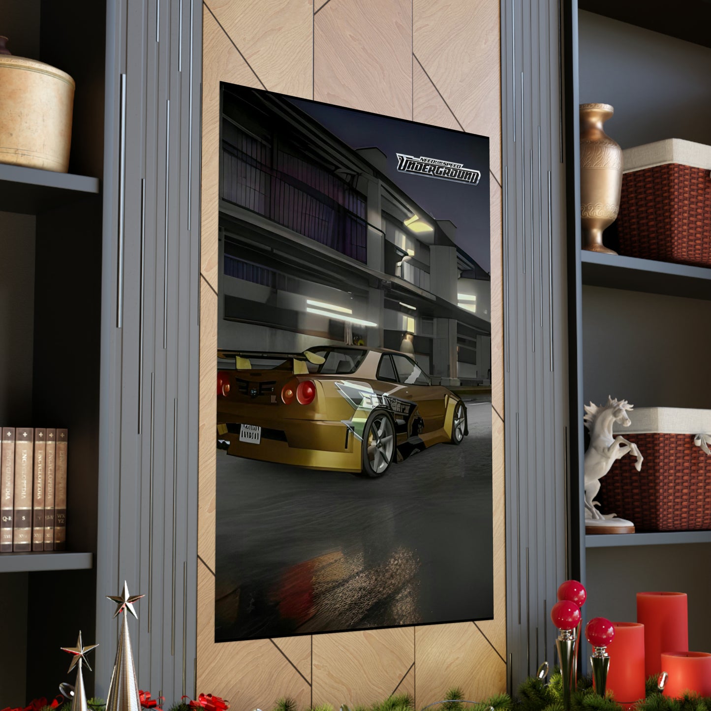**๐๏ธ NFS Underground 1 Skyline Tribute Poster ๐๐**