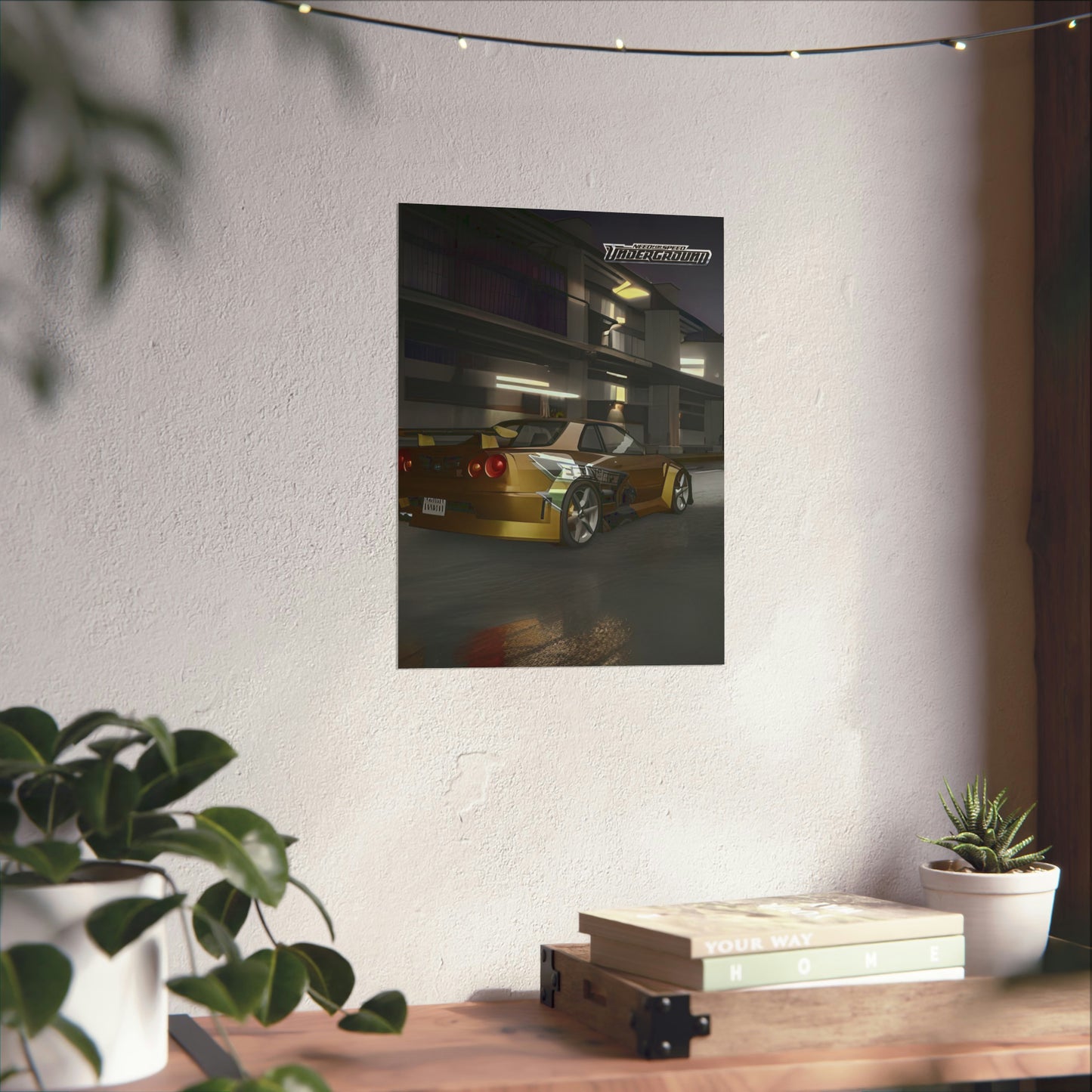 **๐๏ธ NFS Underground 1 Skyline Tribute Poster ๐๐**