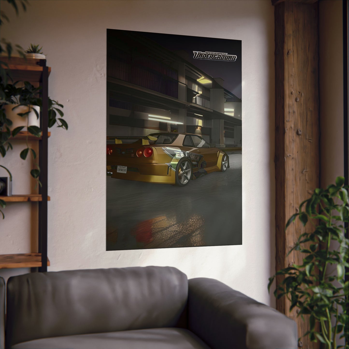 **๐๏ธ NFS Underground 1 Skyline Tribute Poster ๐๐**