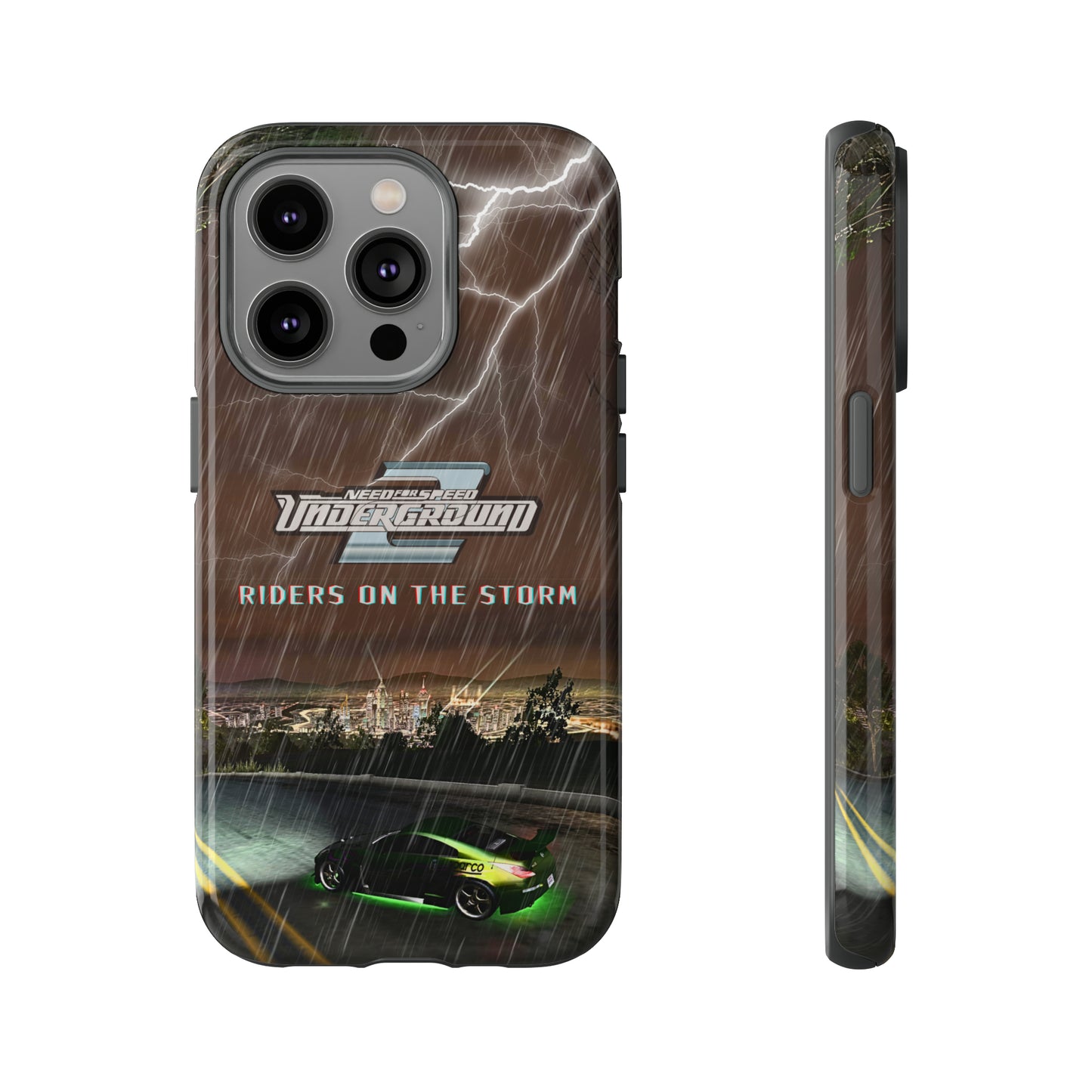 **🏎️ NFS Underground 2 "Riders on the Storm" Phone Case 🚗🏁**