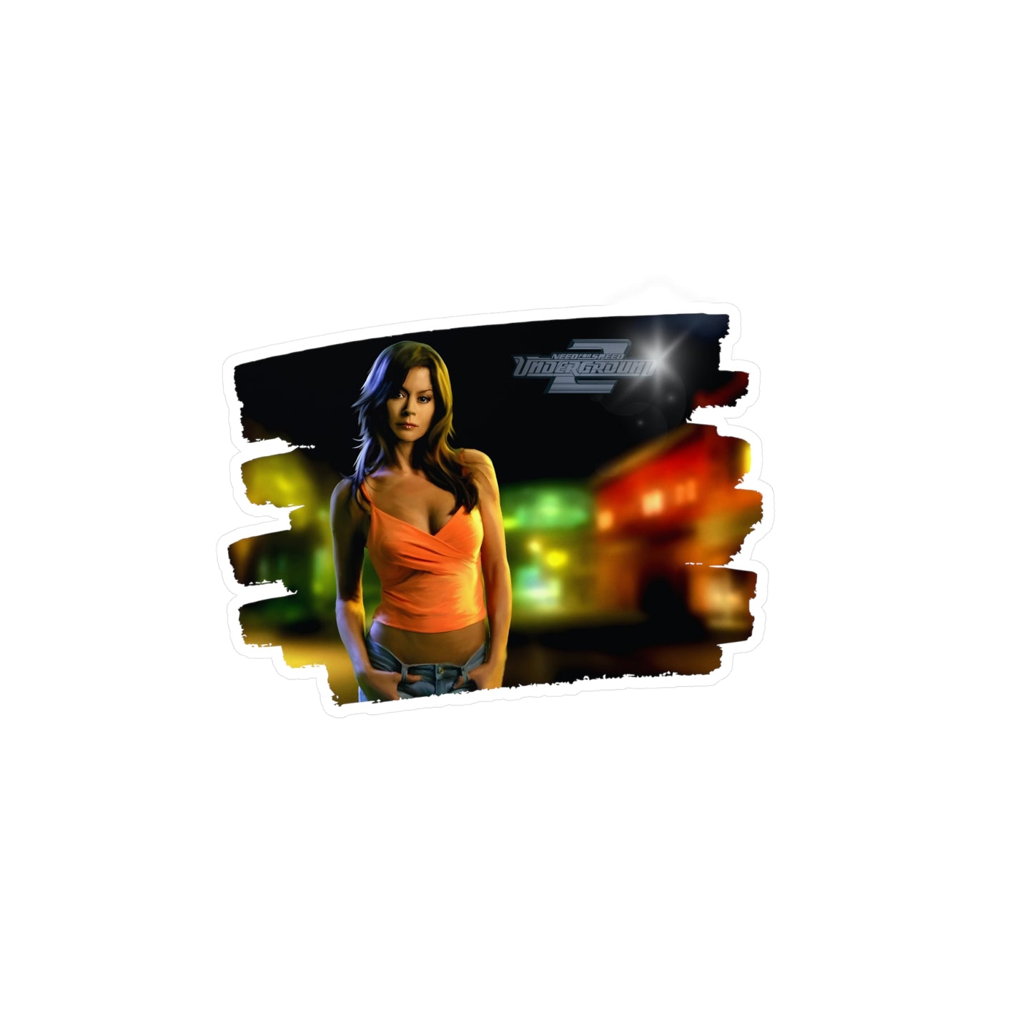 **🏎️ NFS Underground 2 Rachel Sticker 🏁**