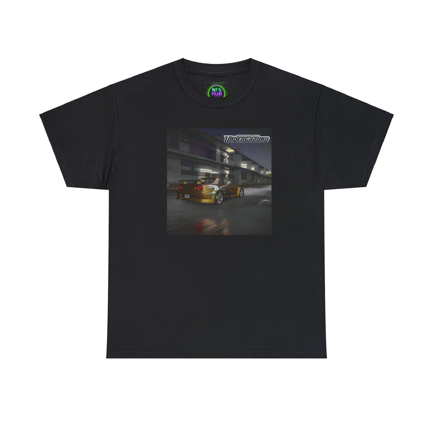 **🏎️ "Race the Streets: NFS Underground 1 Retro Tee - Eddie's Skyline" 🚗🏁**