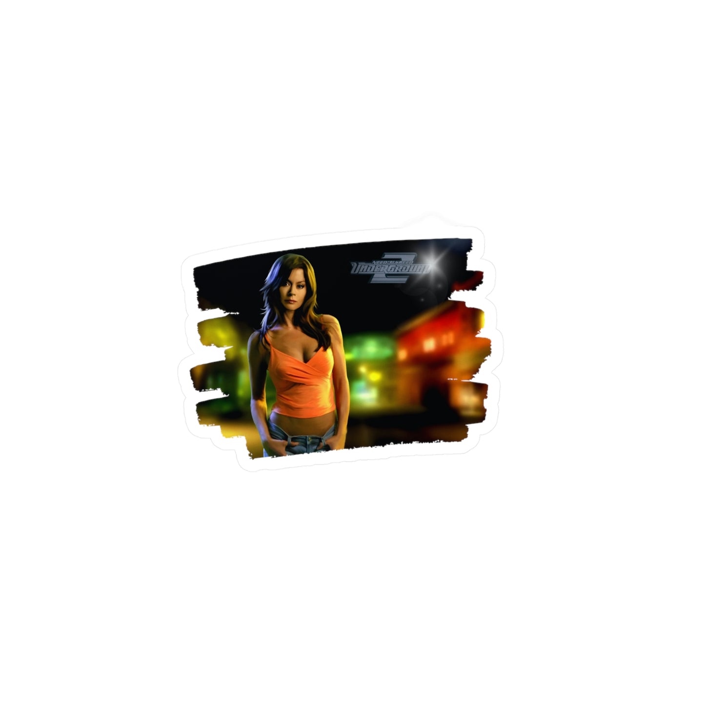 **🏎️ NFS Underground 2 Rachel Sticker 🏁**