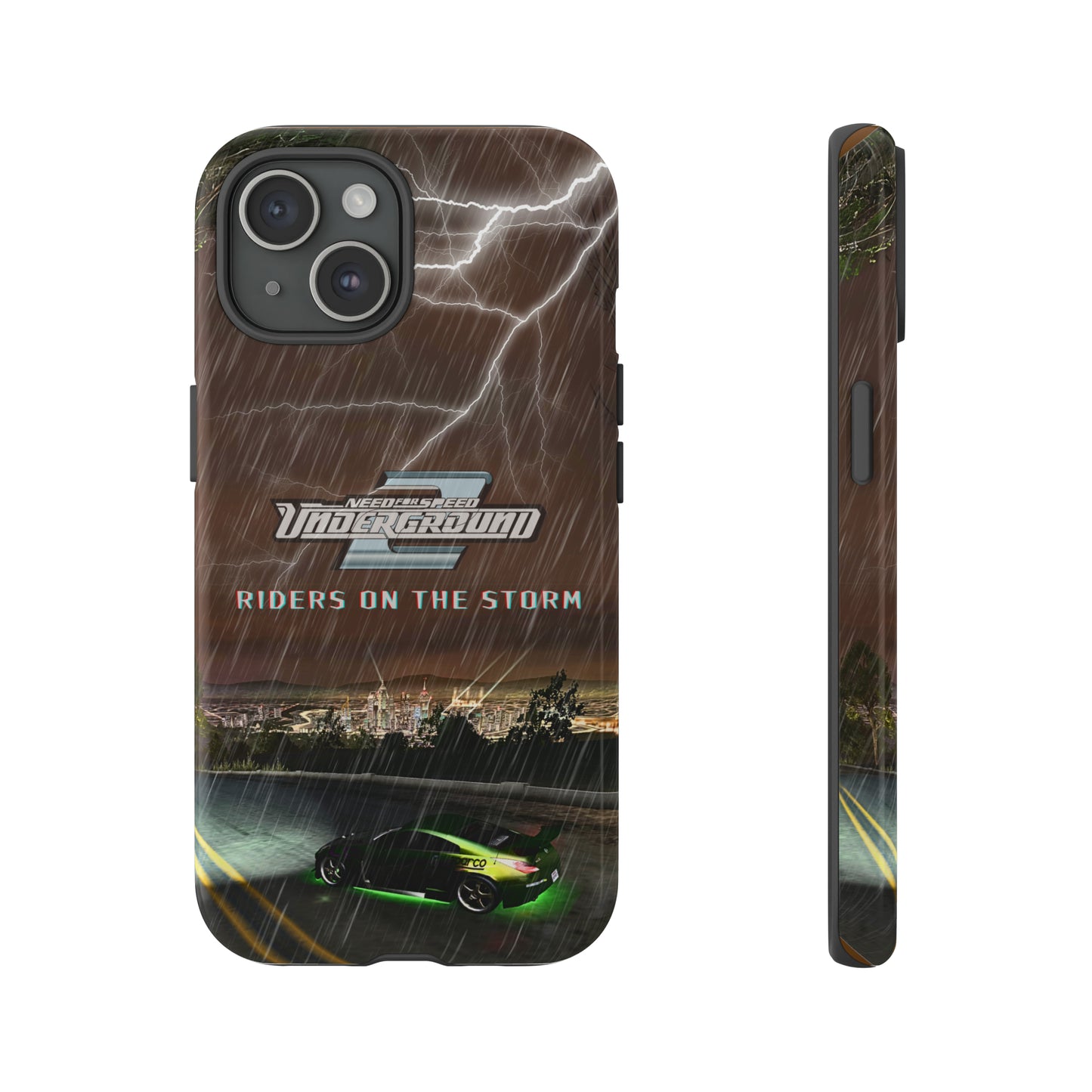 **🏎️ NFS Underground 2 "Riders on the Storm" Phone Case 🚗🏁**