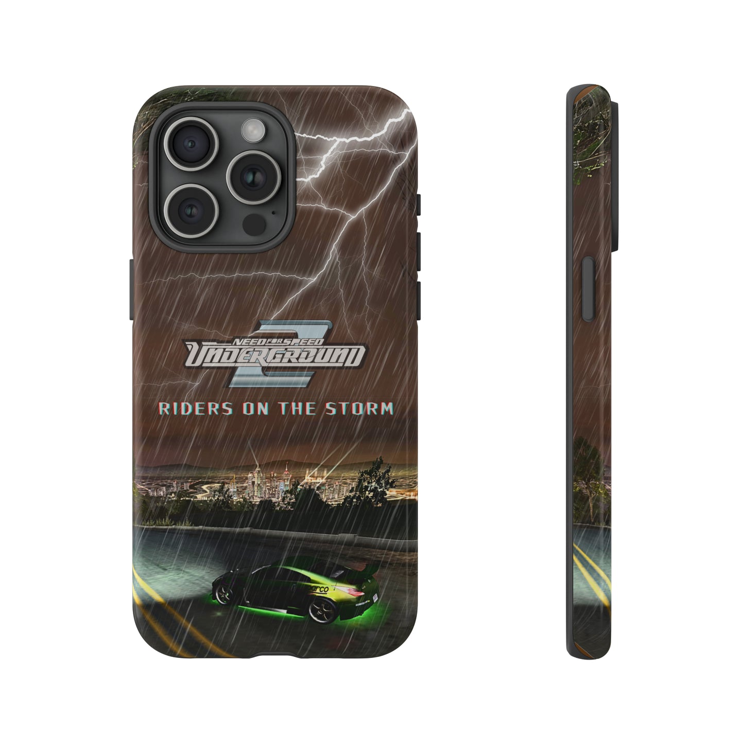 **🏎️ NFS Underground 2 "Riders on the Storm" Phone Case 🚗🏁**