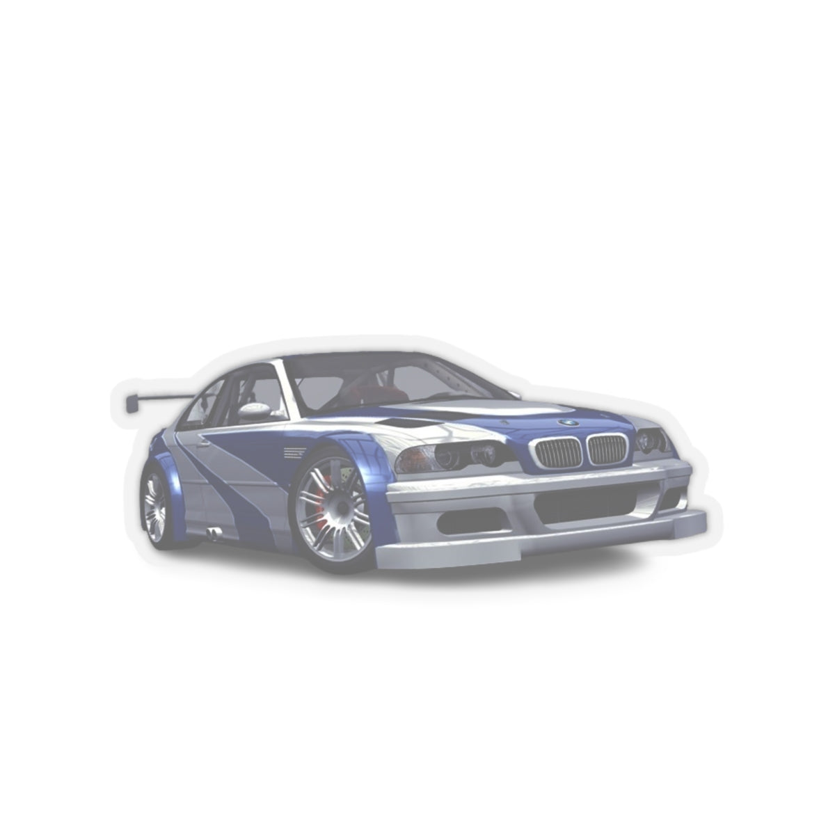 🚗 "MW '05 BMW M3 GTR Racing Tribute Sticker" 🏁✨