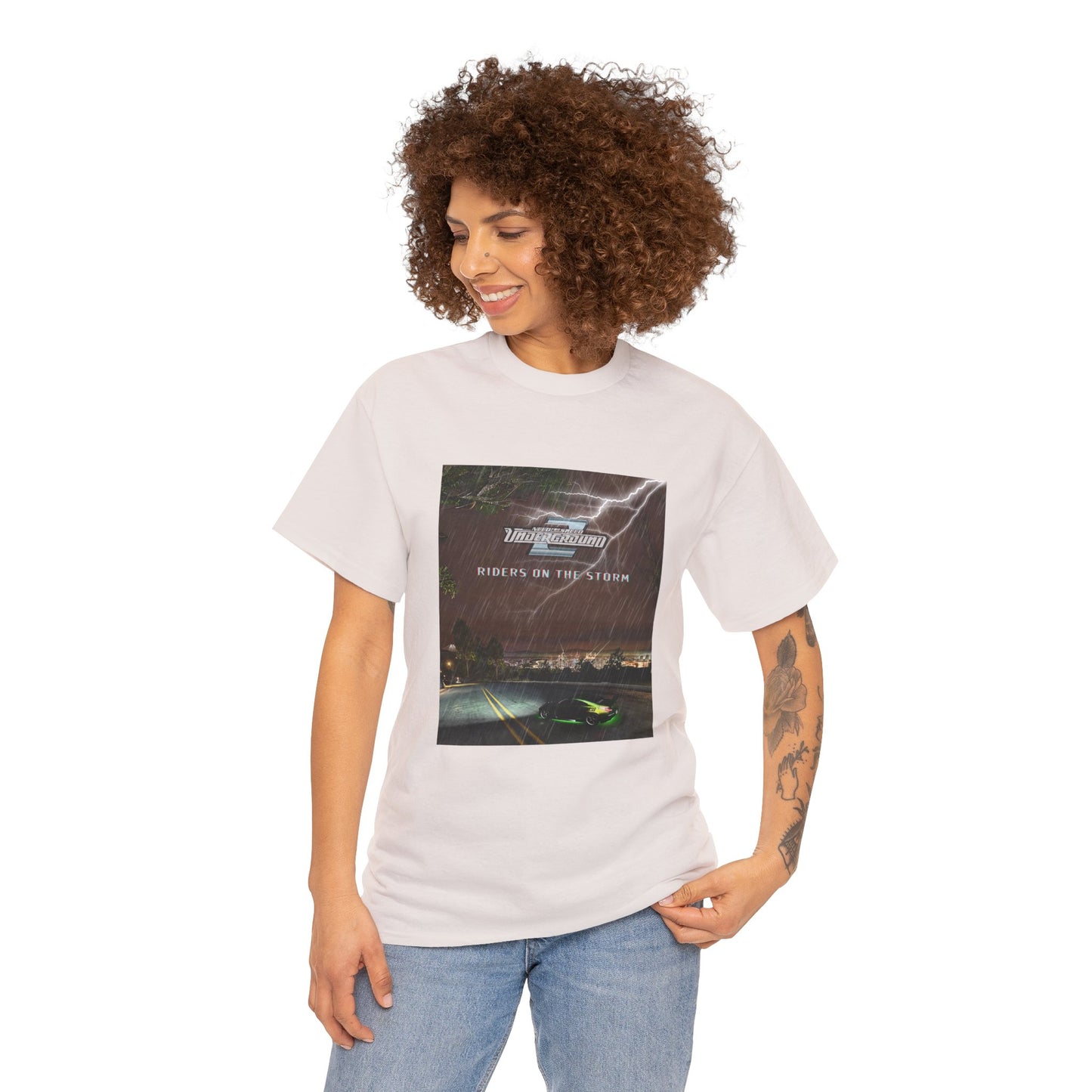 **🏎️ Unisex NFS Underground 2 "Riders on the Storm" T-Shirt 🚗🏁**