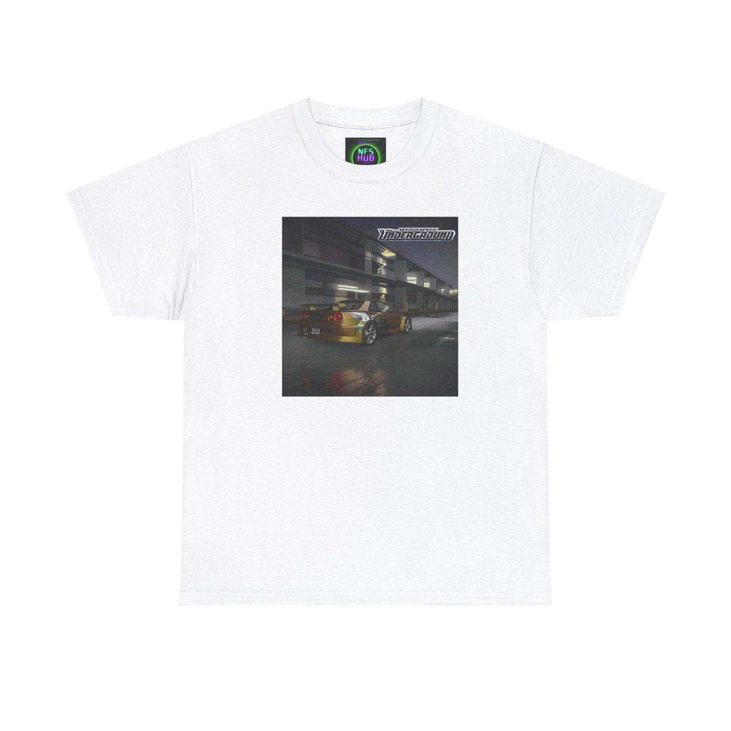 **🏎️ "Race the Streets: NFS Underground 1 Retro Tee - Eddie's Skyline" 🚗🏁**