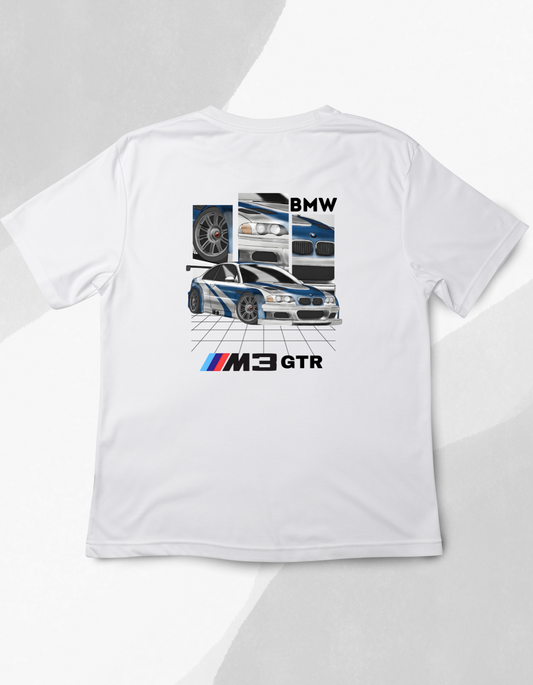 **🏎️ BMW M3 GTR T-Shirt 🚗🏁**